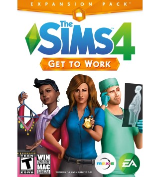 The Sims 4: Get to Work CZ/RU/PL Languages Origin / EA app Key GLOBAL